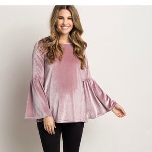 Pink Blush Maternity top